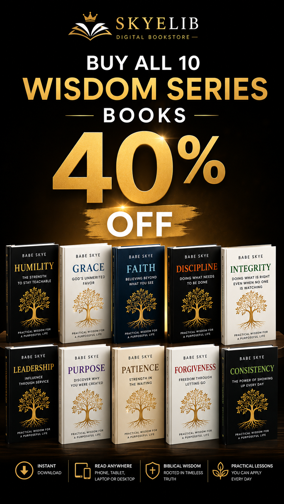The Complete Wisdom series (10-Book Bundle)